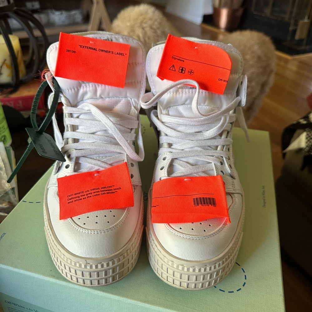 Off-white sneakers
